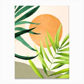 Tropical Sun Canvas Print
