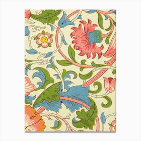 Floral Pattern Art Canvas Print