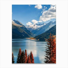 Autumn In The Alps 1 Canvas Print