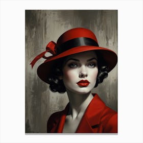 Red Hat 2 Canvas Print