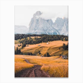 Autumn Dolomites Canvas Print