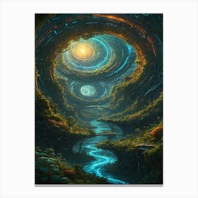 Ethereal Forest Canvas Print