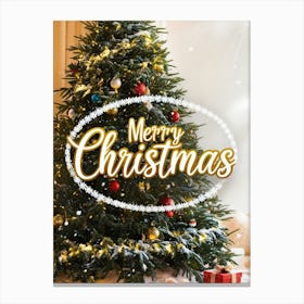 Merry Christmas 2 Canvas Print