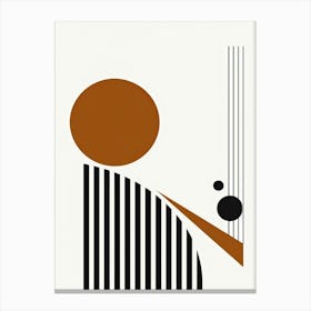 Sa Energy Minimalist Bauhaus Canvas Print