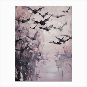 Bats In Flight 1 Canvas Print