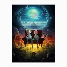 Rick and Morty Movie 1 Canvas Print