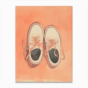 White Sneakers 1 Canvas Print