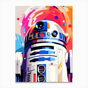 Star Wars R2d2 3 Canvas Print