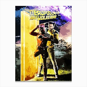 Deadpool And Wolverine 10 Canvas Print