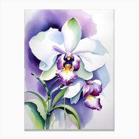 Orchid Painting 1 Canvas Print