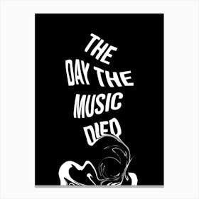 Day The Music Died Canvas Print