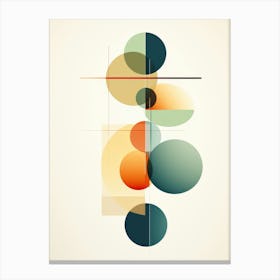 Abstract Circles 1 Canvas Print