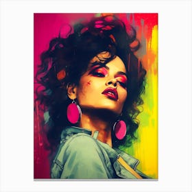 Rihanna (2) Canvas Print