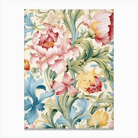 Floral Wallpaper 143 Canvas Print