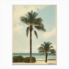 Lorne Beach Australia Vintage Canvas Print