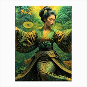 Japan Geisha Visual 42 Canvas Print