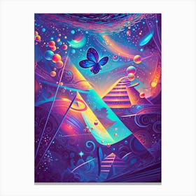 Psychedelic Art 54 Canvas Print