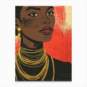 African Woman 76 Canvas Print