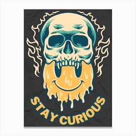 Stay Curious Canvas Print