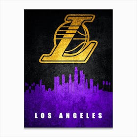 Los Angeles Lakers Canvas Print