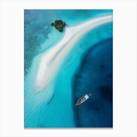 Maldives Island Canvas Print