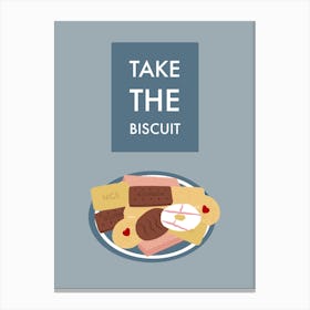 Take The Biscuit Canvas Print