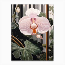 Flower Illustration Orchid 1 Canvas Print