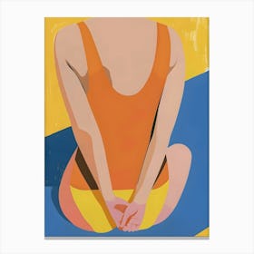 'Swimsuit' Canvas Print