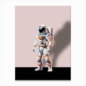 Astronaut In Space Canvas Print