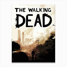 the Walking Dead movie 4 Canvas Print