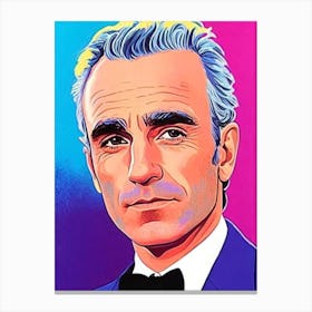 Daniel Day Lewis Pop Movies Art Movies Canvas Print