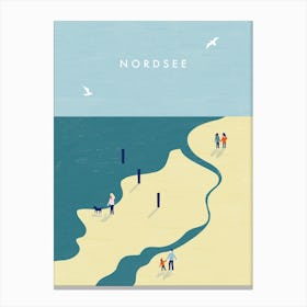 Nordsee Canvas Print