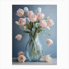 Tulips In A Vase 1 Canvas Print