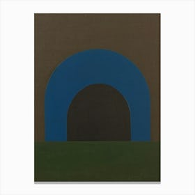 'Blue Tunnel' 1 Canvas Print