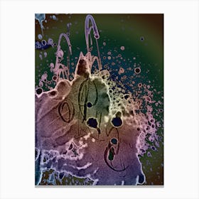 Alcohol Ink Abstraction 12 Canvas Print