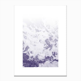 Purple Ocean Canvas Print
