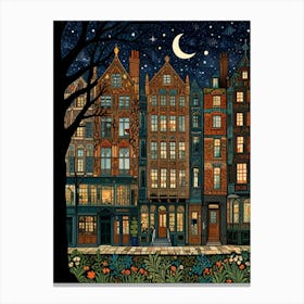 Night In London 1 Canvas Print