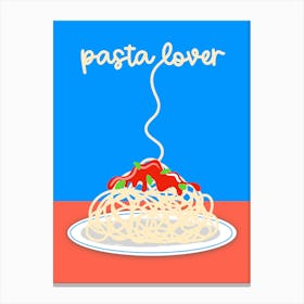 Pasta Lover Canvas Print