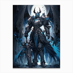 Demon Warrior Canvas Print