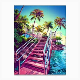 Stairway To Paradise 5 Canvas Print