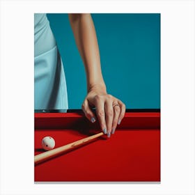 Pool Table 2 Canvas Print