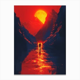 Sunset 5 Canvas Print