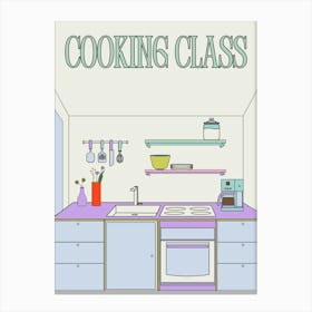 Cooking Class Canvas Print