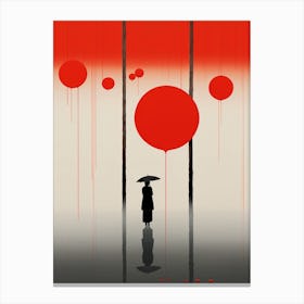 Red Balloons 1 Canvas Print