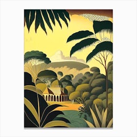 Nosy Komba Madagascar Rousseau Inspired Tropical Destination Canvas Print