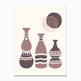 Vases Canvas Print