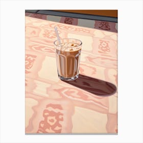 Iced Latte Canvas Print