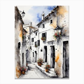 Alberobello, Puglia Canvas Print