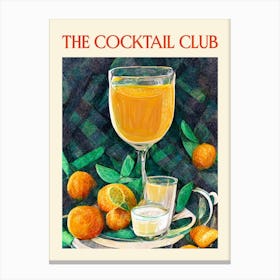 The Cocktail Club 6 Canvas Print