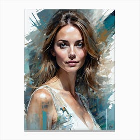 Kate's Portrait Of A Woman Canvas Print